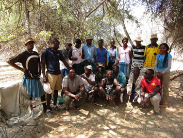 Figure 3. Meeting with Conservancy management in both Epupa and Okanguati